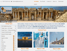 Tablet Screenshot of feztravel.com